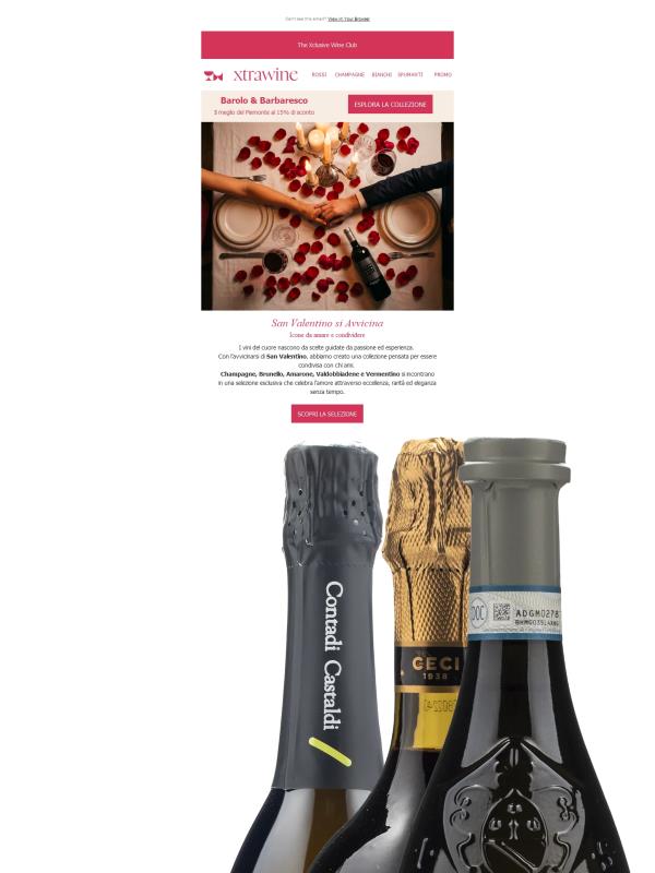 I vini del cuore: icone da amare e condividere