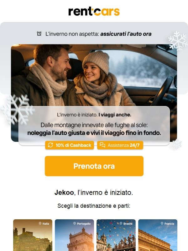 ⏰ L’inverno è in movimento: l’auto giusta ti aspetta