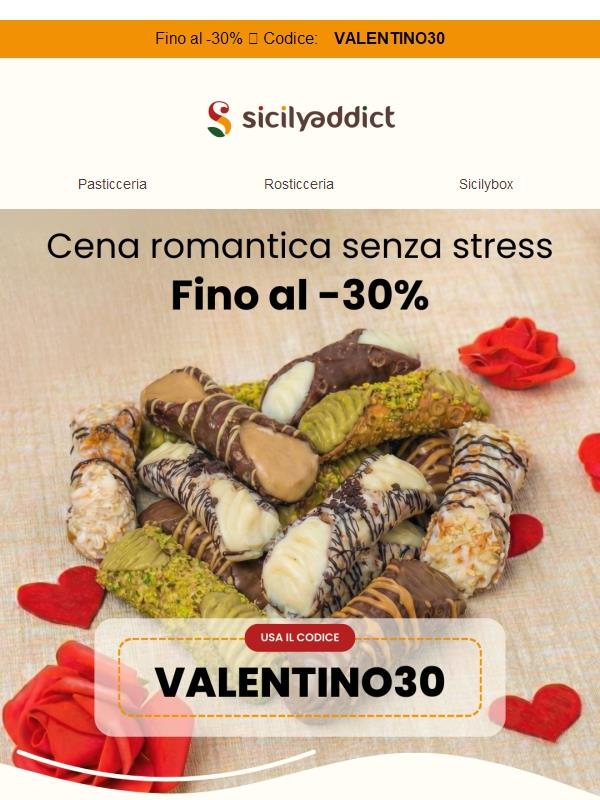San Valentino in arrivo 😍 Fino al -30%