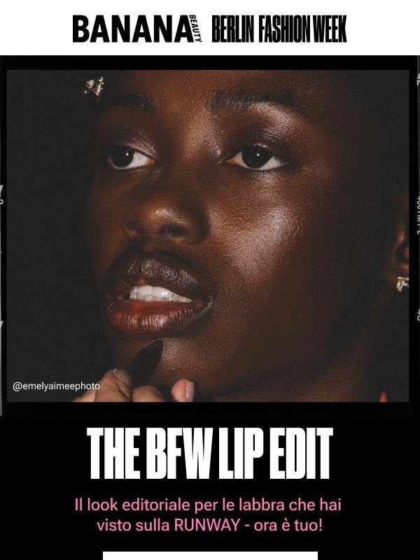 Avvistato alla Berlin Fashion Week 👀