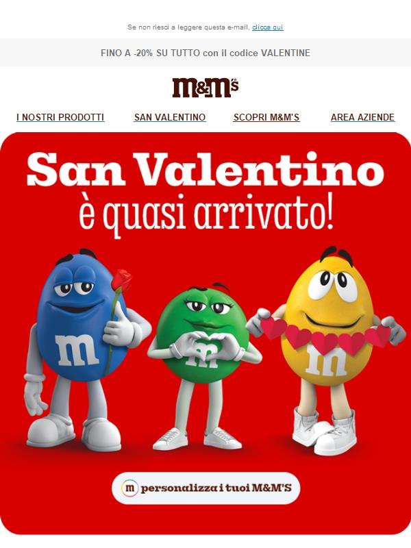 Il giorno di Cupido è dietro l'angolo!