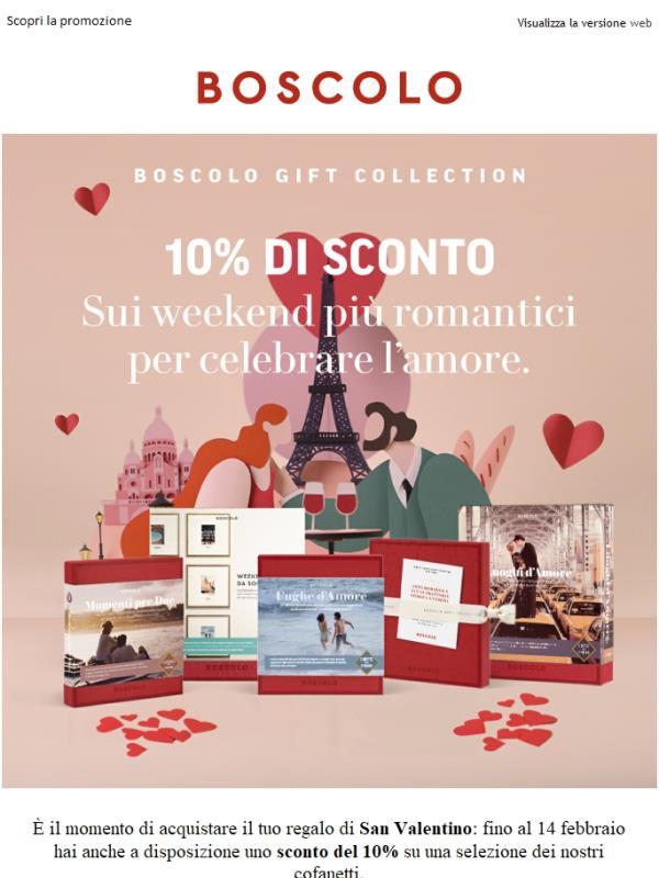 -10% sui regali di San Valentino