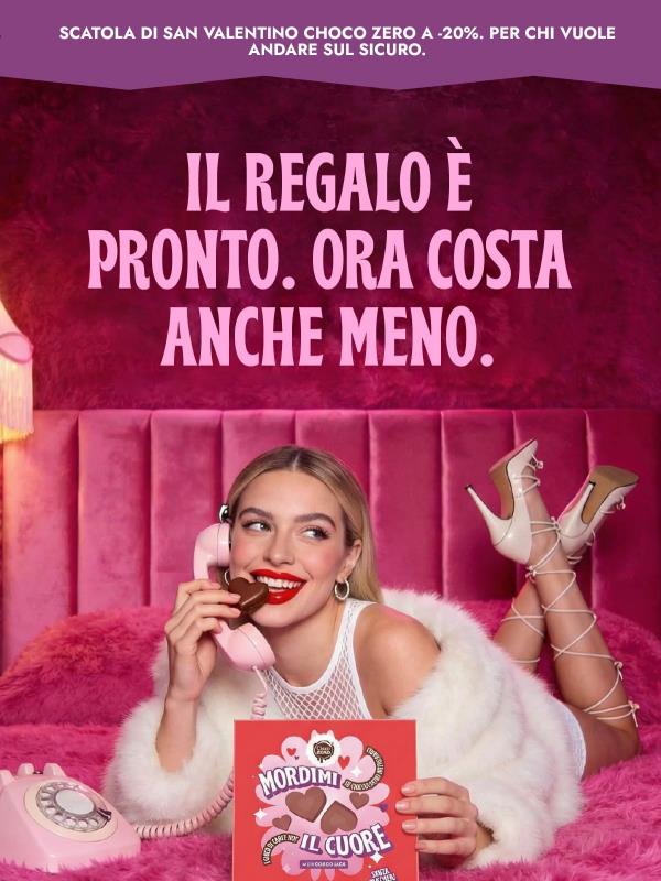Non restare senza regalo a San Valentino! 🍫