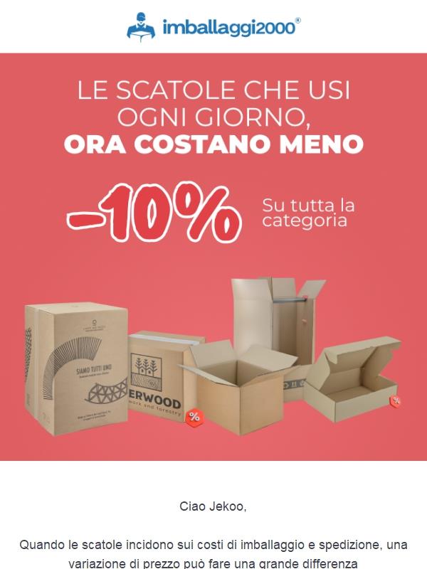 👉🏻📦Scatole: –10% su tutta la categoria