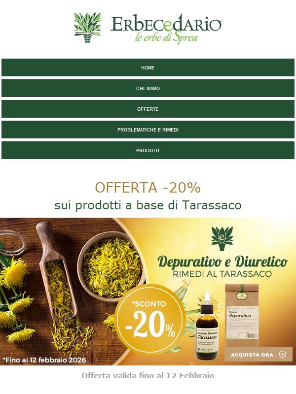 🌿 Il Tarassaco ti salva il fegato (e oggi risparmi!)