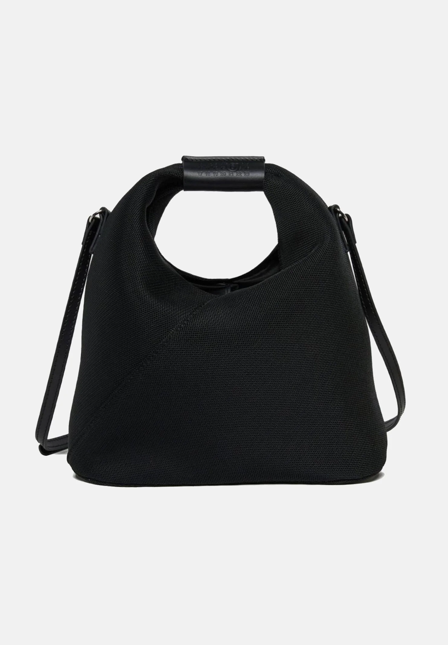 Image of MAISON MARGIELA Borsa a mano nera da donna