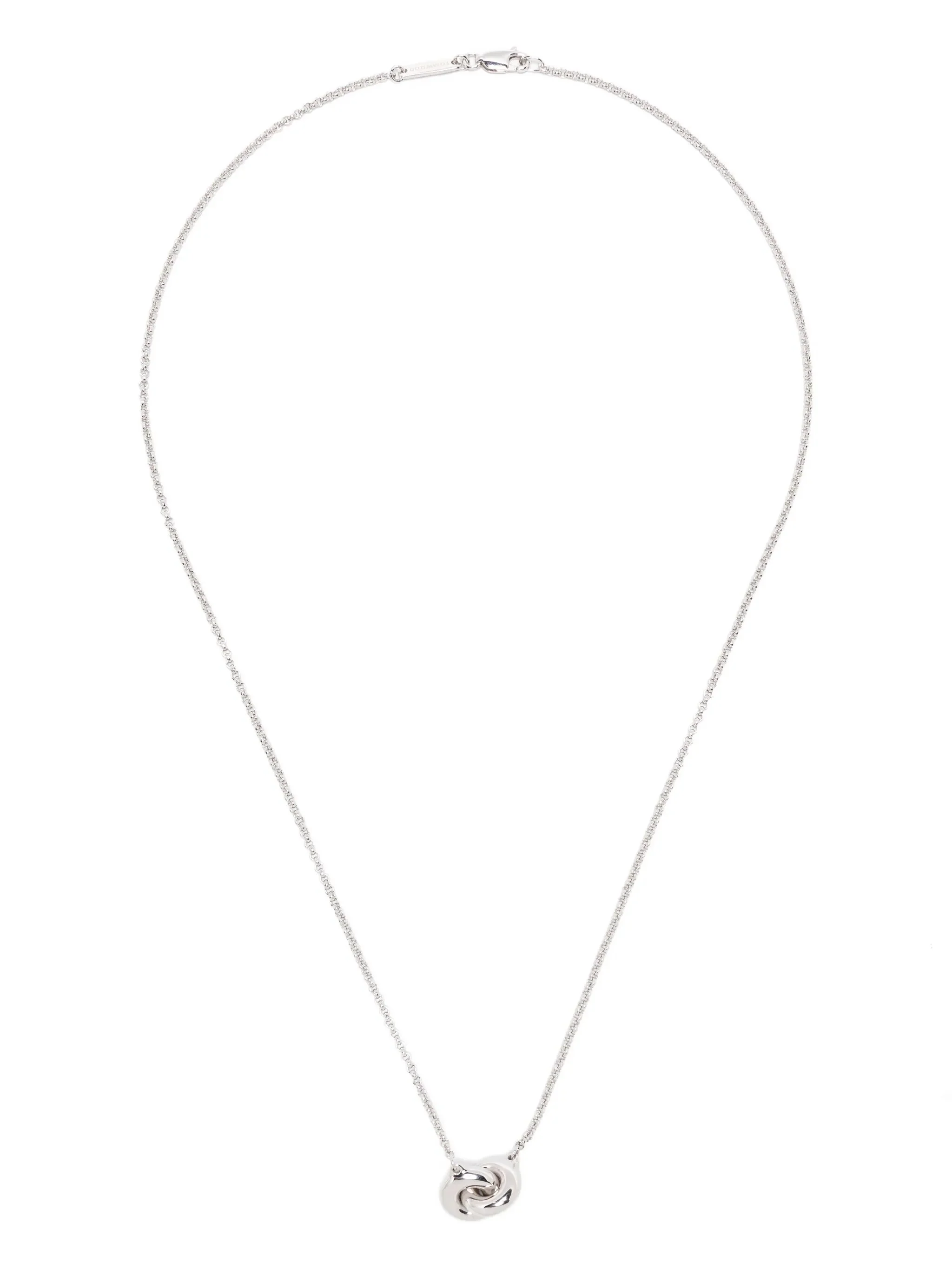 Image of Tom Wood Sphere Double-pendant Necklace