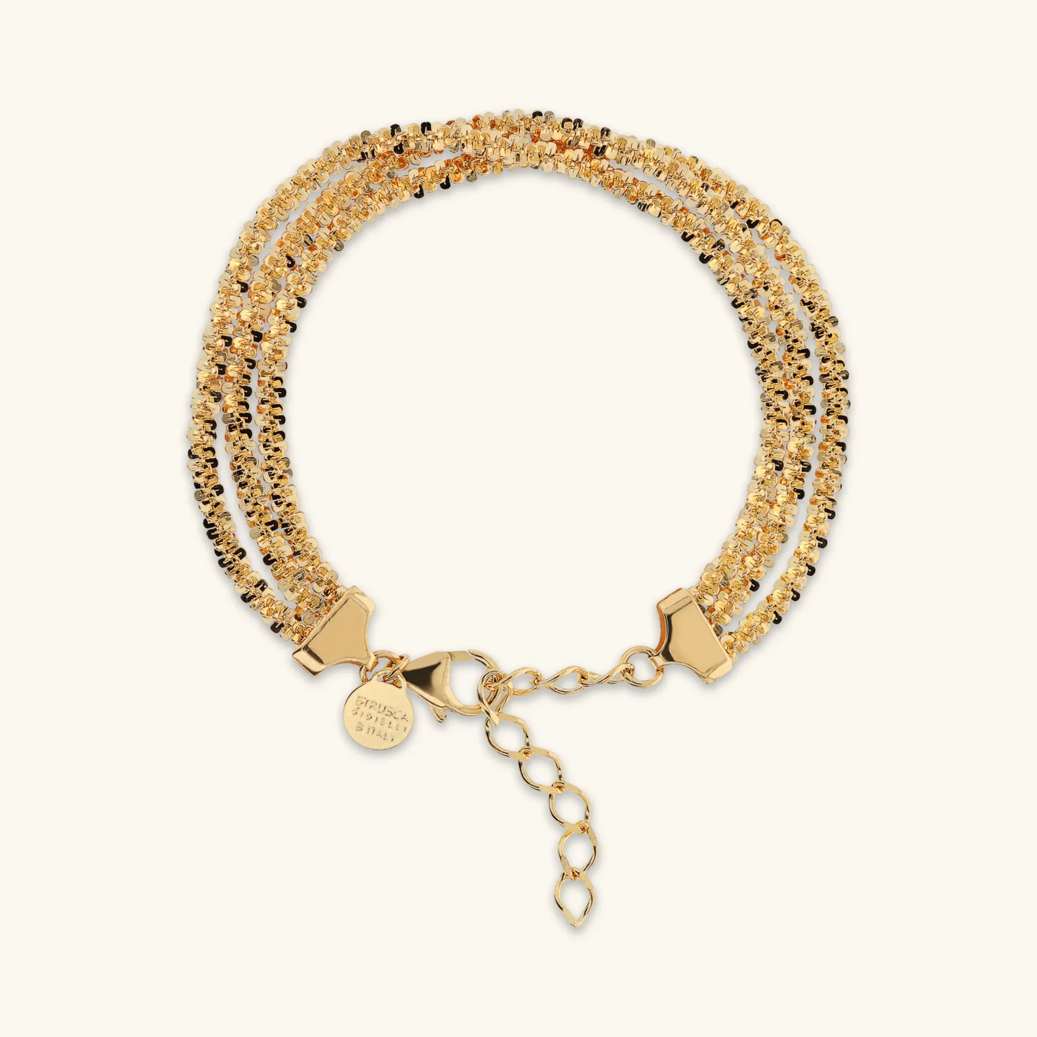 Image of Bracciale Multifilo Catena Margherita