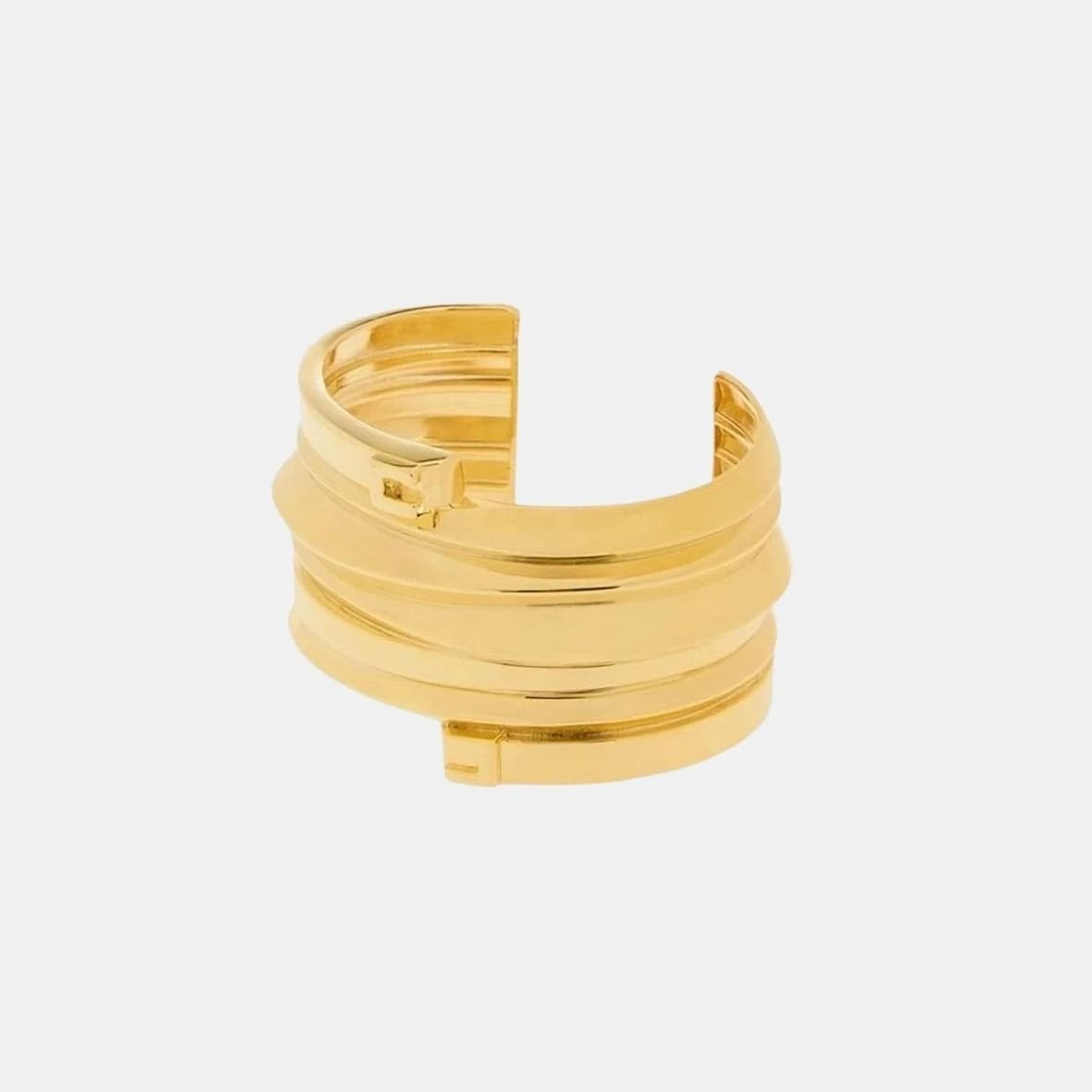Bracciale cuff rigido oro da donna