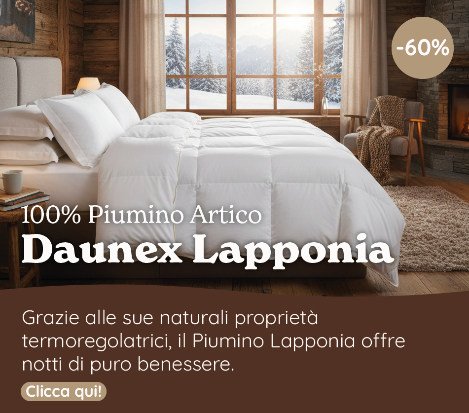 Daunex Lapponia 100% Piumino Artico