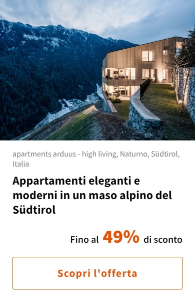 Appartamenti eleganti e moderni in un maso alpino del Südtirol