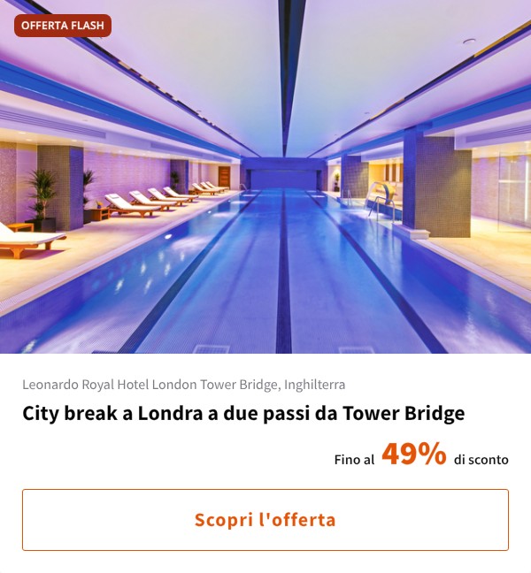City break a Londra a due passi da Tower Bridge