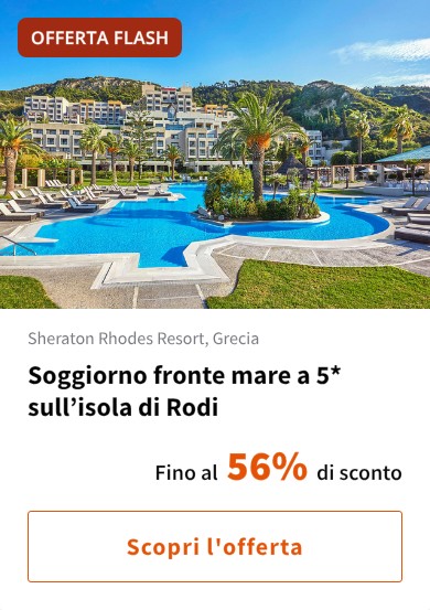Soggiorno fronte mare a 5* sull%27isola di Rodi