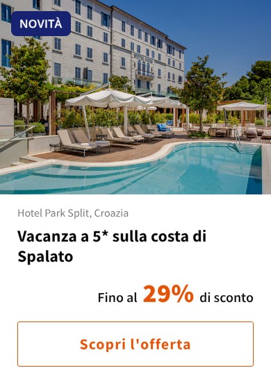 Vacanza a 5* sulla costa di Spalato
