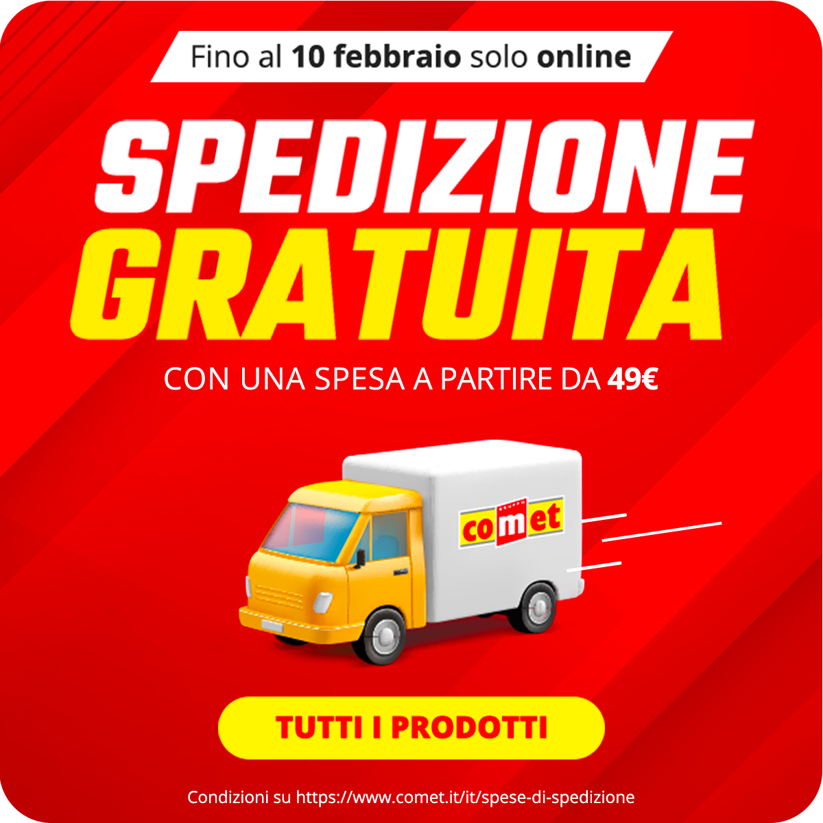 Spedizione gratuita