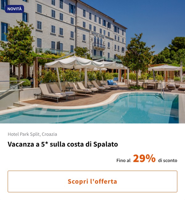 Vacanza a 5* sulla costa di Spalato