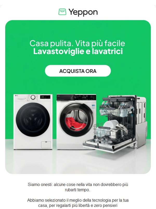 Meno faccende, più tempo libero