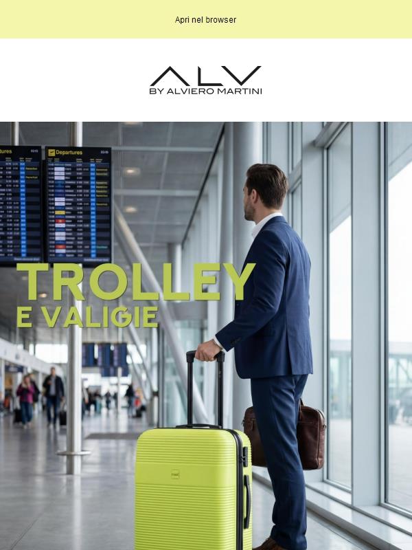 🧳Parti con ALV: Trolley & Valigie in saldo