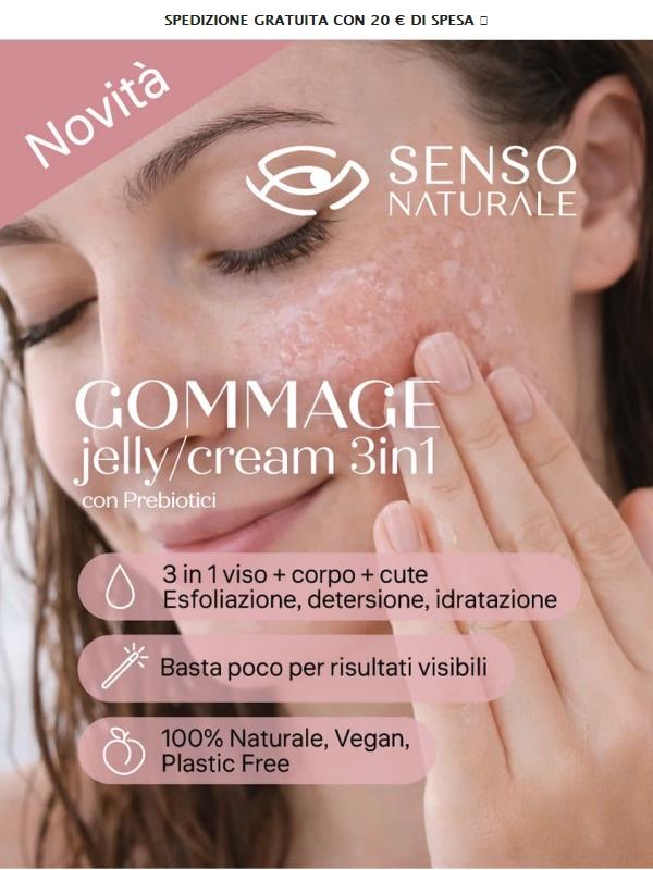 Esfoliazione trasformativa: nasce il gommage anidro 3 in 1
