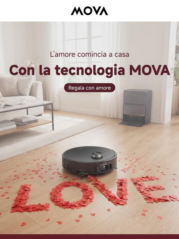 L’amore comincia a casa. Con la tecnologia MOVA