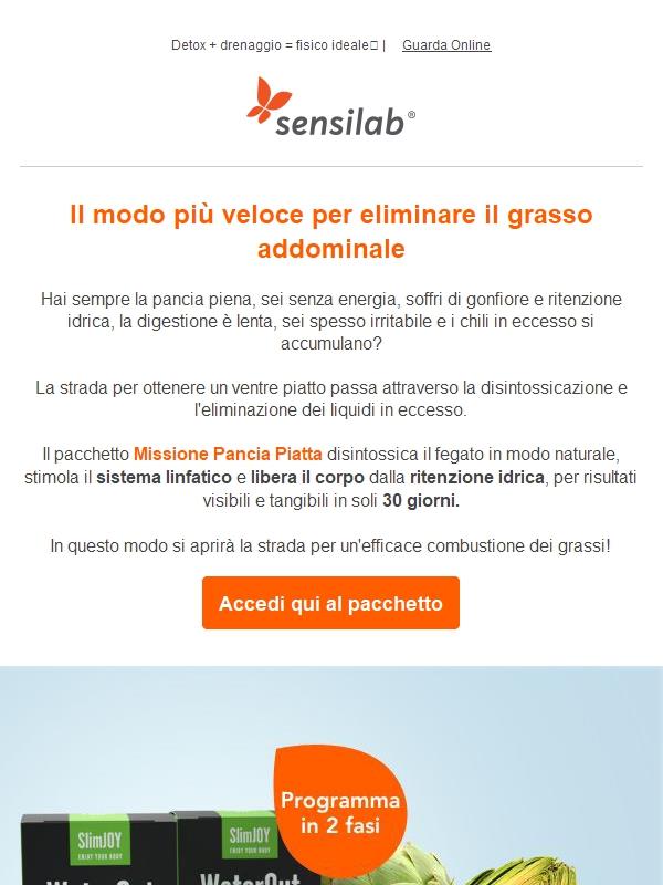 Il segreto per una pancia piatta