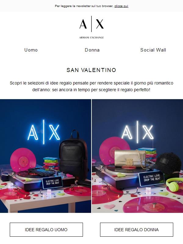 È ora di scegliere il regalo per San Valentino