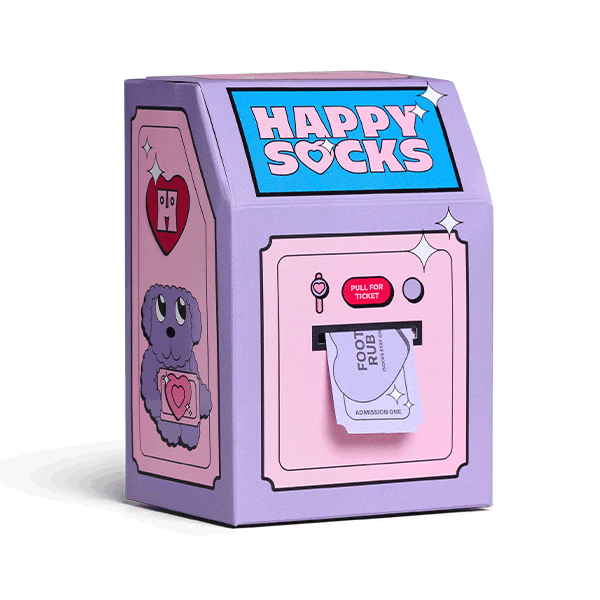 2-Pack Love Tickets Socks Gift Set