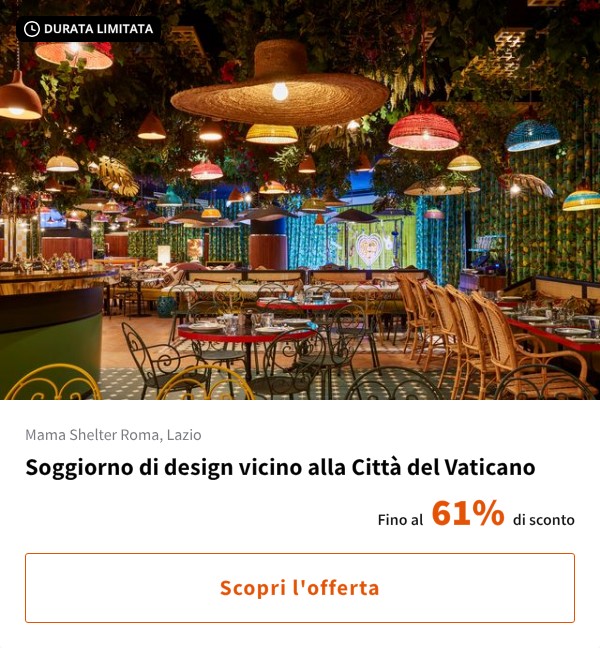 Soggiorno di design vicino alla Città del Vaticano