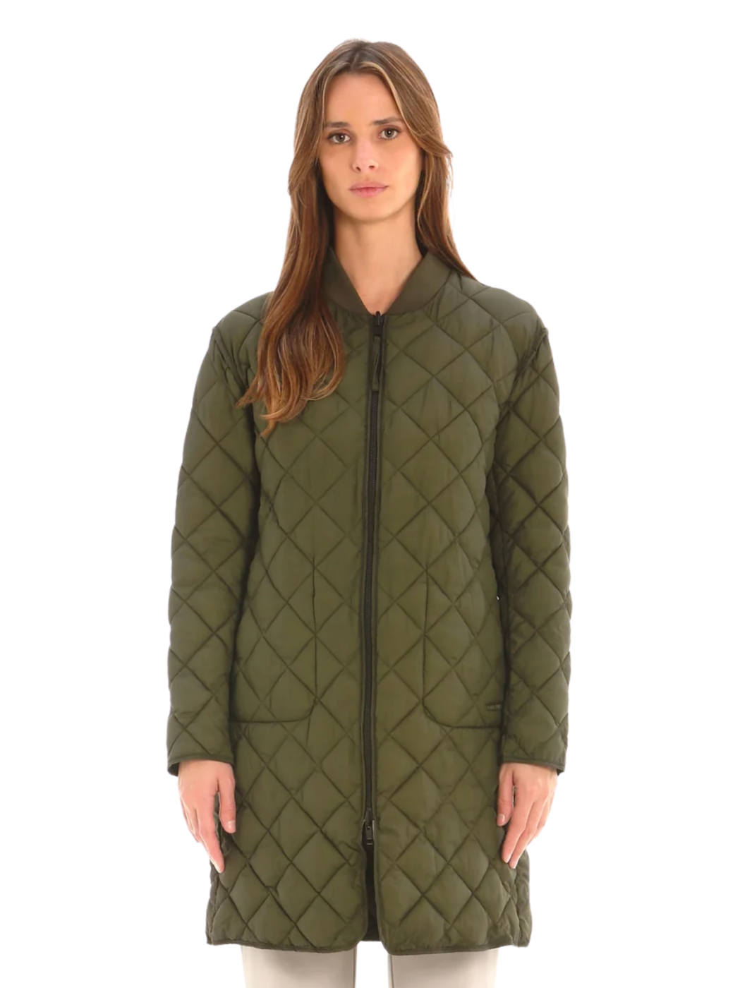 HOMEWARD BONNIE CRINKLE NYLON QUILTED BOMBER