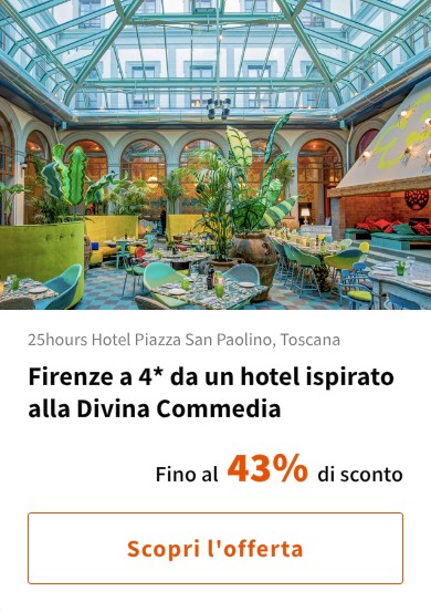 Firenze a 4* da un hotel ispirato alla Divina Commedia