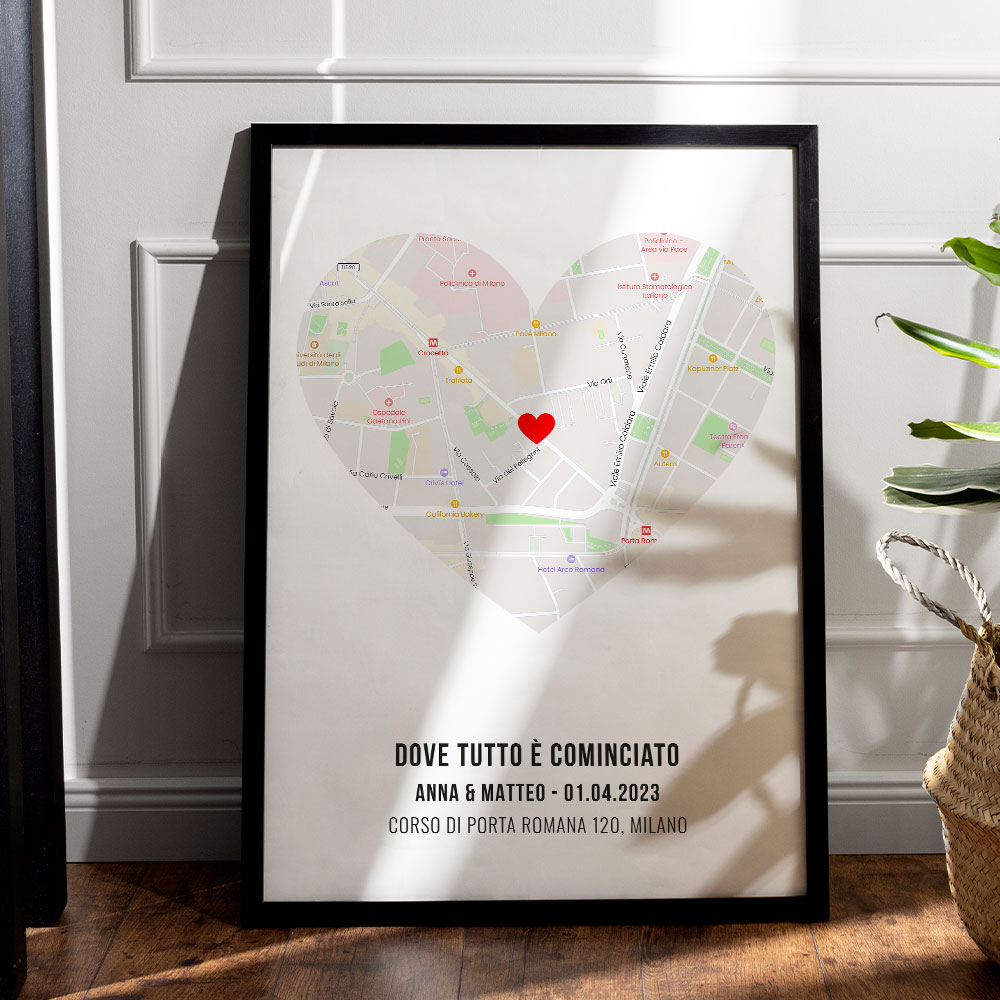 Image of Mappa Personalizzata Dove tutto è iniziato