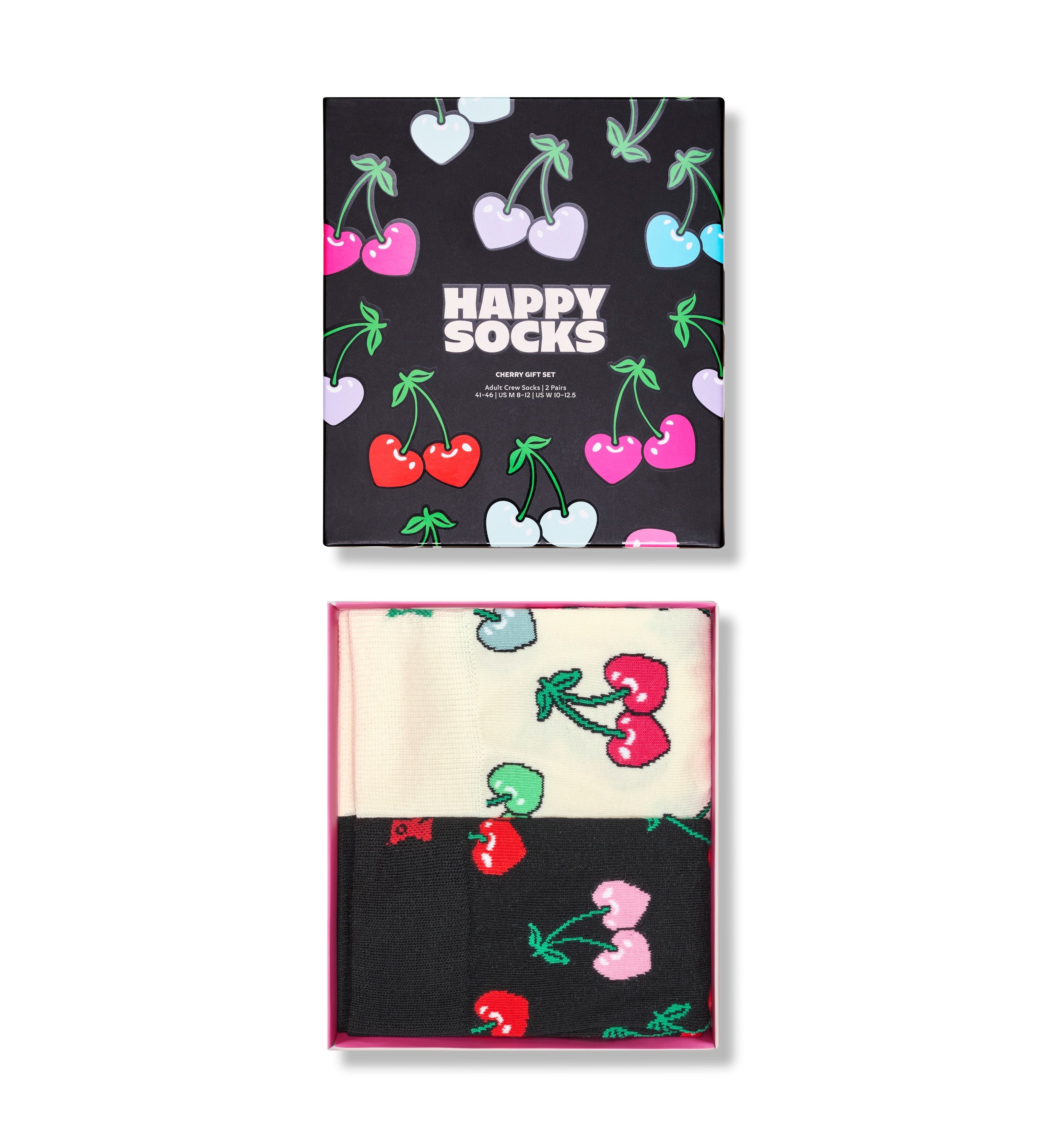 2-Pack Cherry Socks Gift Set