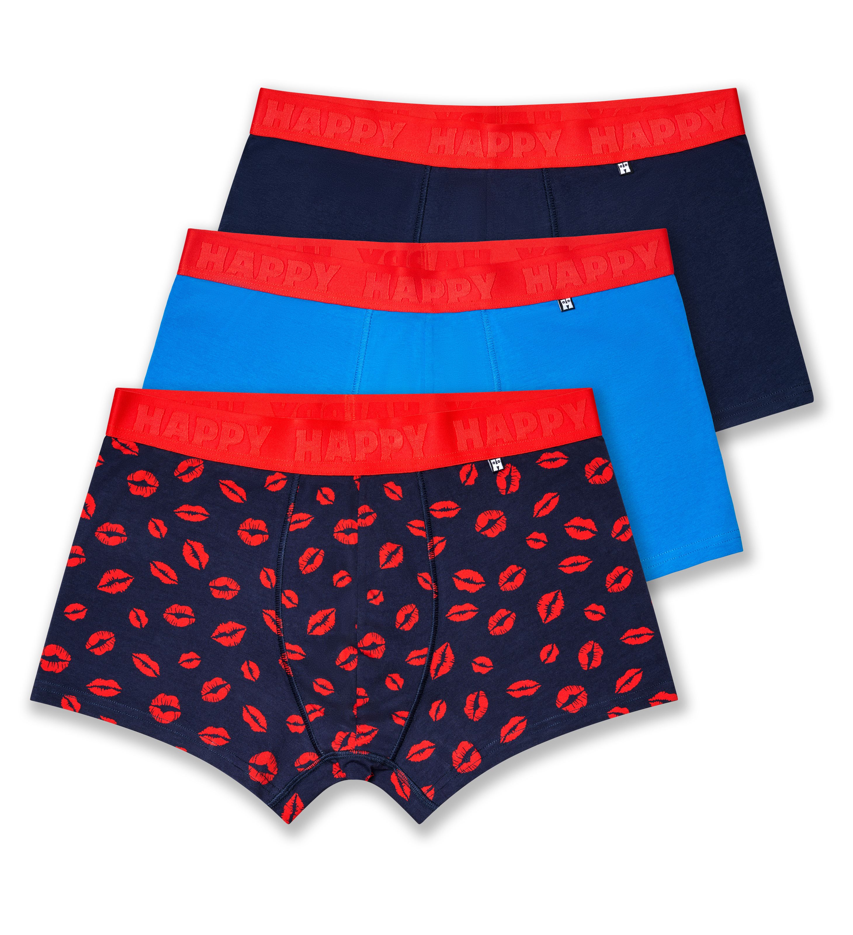 3-Pack Kisses Short Boxers