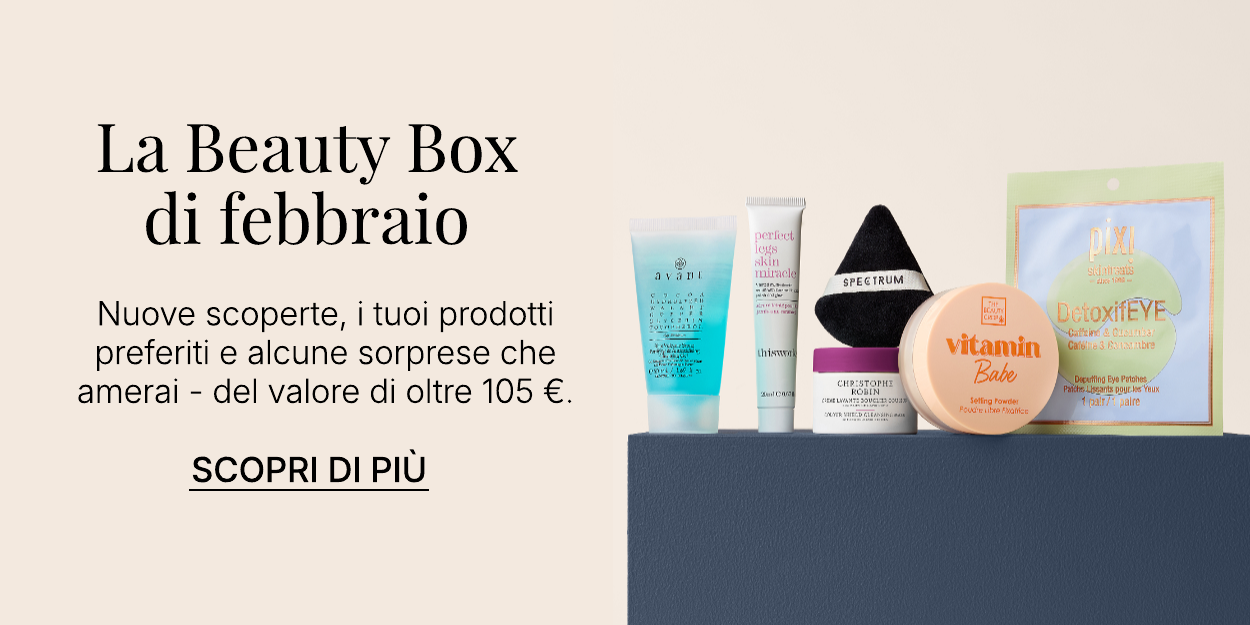 LA BEAUTY BOX DI FEBBRAIO