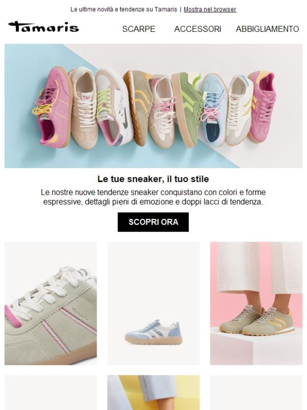 Le nostre tendenze sneaker 👟