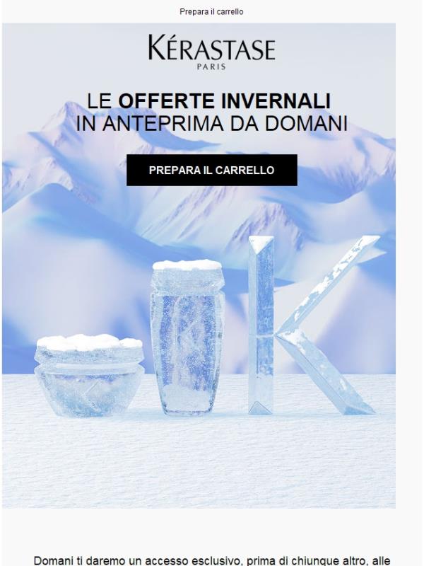 Preparati, le Offerte Invernali iniziano domani ❄️