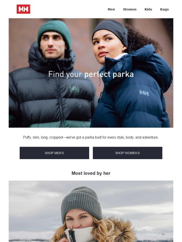 Bundle up in bestselling parkas