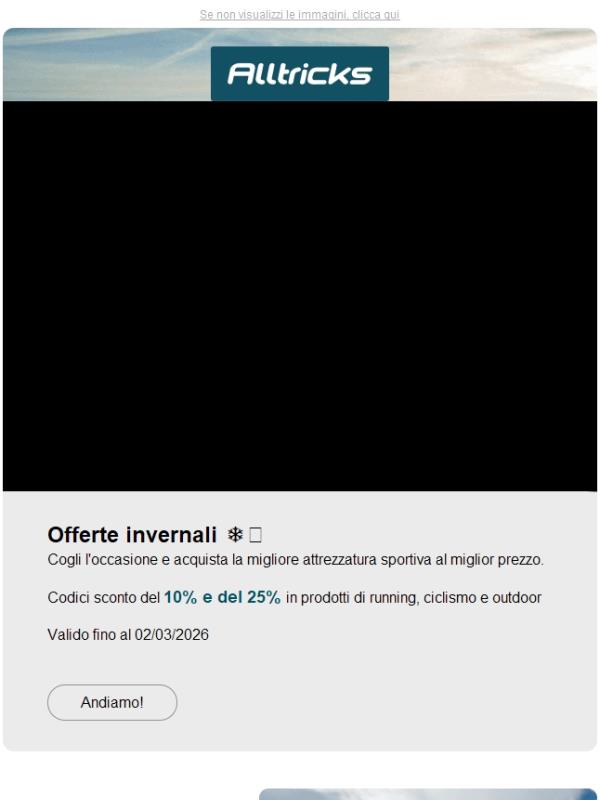 Sconti invernali ❄️