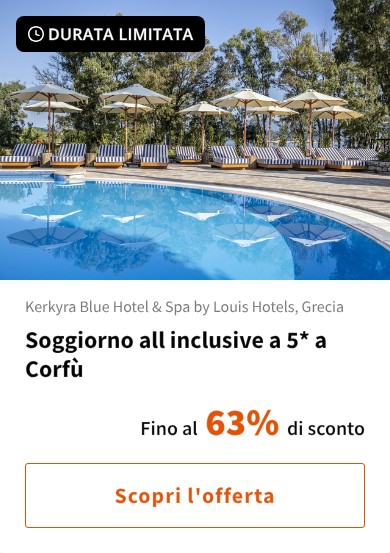 Soggiorno all inclusive a 5* a Corfù