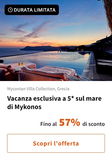 Vacanza esclusiva a 5* sul mare di Mykonos