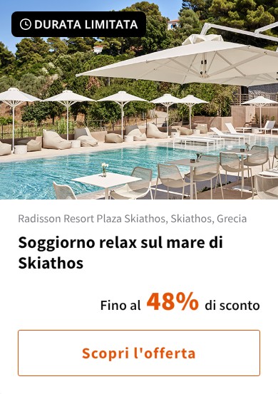 Soggiorno relax sul mare di Skiathos