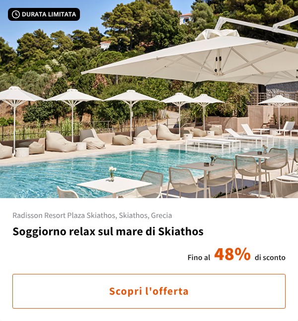 Soggiorno relax sul mare di Skiathos