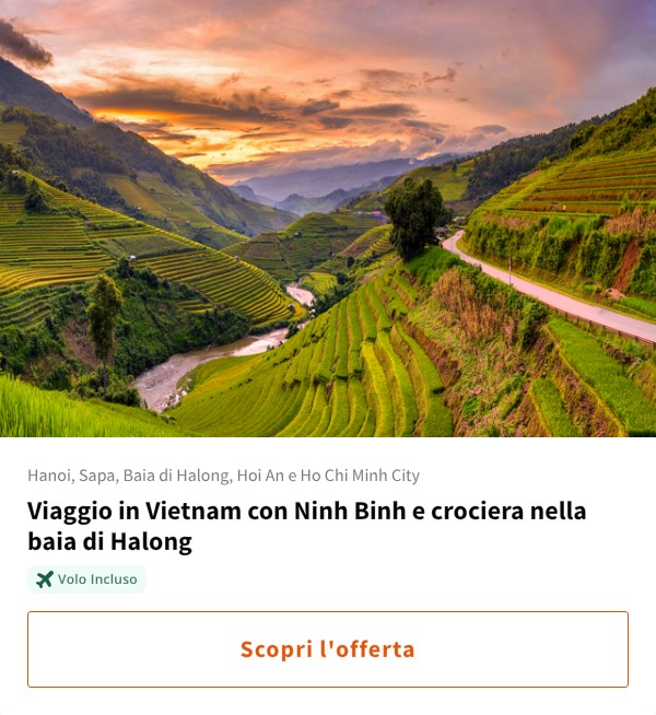 Viaggio in Vietnam con Ninh Binh e crociera nella baia di Halong