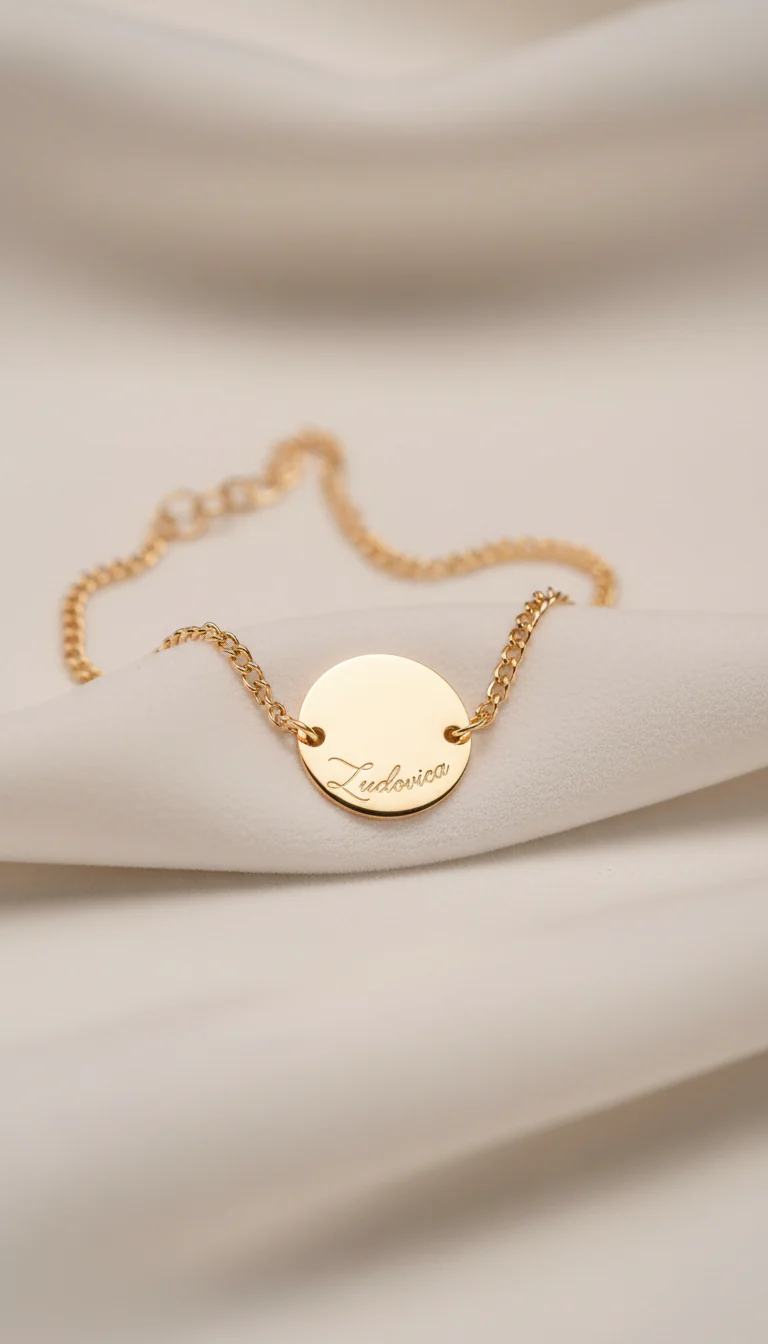 Bracciale Catena Personalizzato Con Nome - Infants