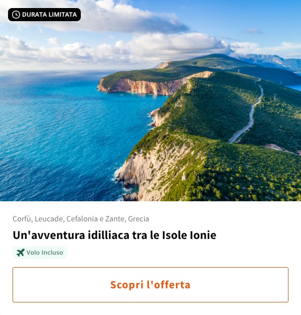 Un'avventura idilliaca tra le Isole Ionie
