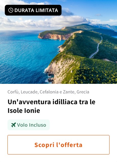 Un'avventura idilliaca tra le Isole Ionie