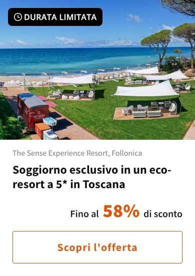 Soggiorno esclusivo in un eco-resort a 5* in Toscana