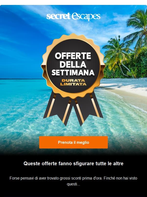 Offerte che lasciano senza parole