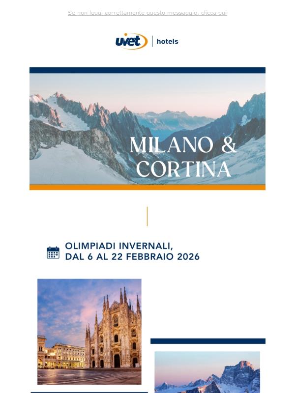 ⛷️ Da Milano a Cortina | Uvet Hotels 🏅