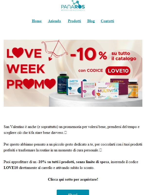 È iniziata la Love Week! 💙